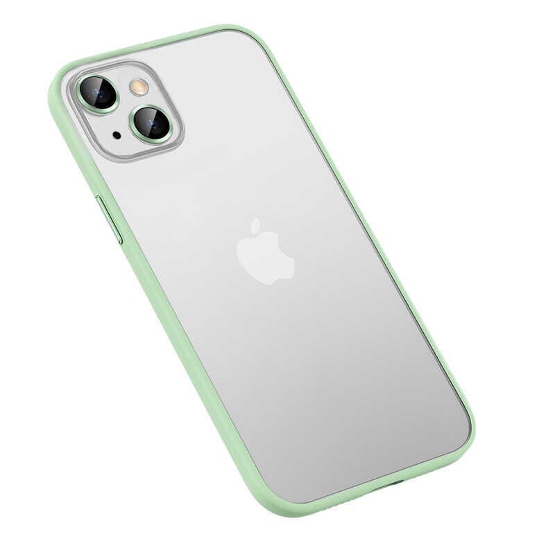 iPhone 13 Kılıf Retro Kapak Yeşil