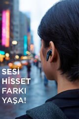 Oyuncu Kulaklığı Kablosuz Rgb Işıklı Çift Mikrofonlu Kulak İçi Bluetooth Kulaklık G30 Siyah