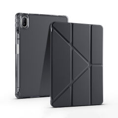 Huawei Matepad SE 11 Kılıf Tri Folding Kalem Bölmeli Standlı Kılıf