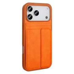 iPhone 17 Pro Max Kılıf PU Deri Kartlıklı Sevilla Kapak