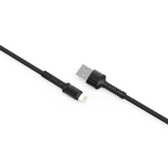 Zore LS65 3 Metre 2.4A Hasir Lightning Usb Şarj Data Kablosu