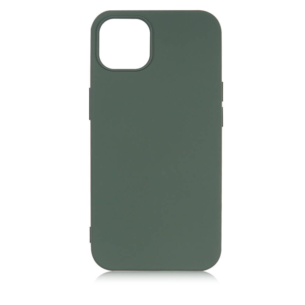 iPhone 14 Plus Kılıf LSR Lansman Kapak Koyu Yeşil