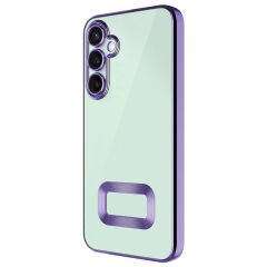 Samsung Galaxy A05S Kılıf Kamera Korumalı Logo Gösteren Omega Kapak