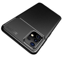 Samsung Galaxy A32 4G Kılıf Negro Silikon Kapak Kahverengi