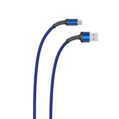 Zore LS64 2 Metre Hasir Type-C Usb Şarj Data Kablosu