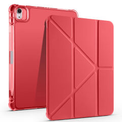 iPad Air 11 2025 M3 Kılıf Tri Folding Kalem Bölmeli Standlı Kılıf