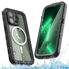 iPhone 14 Pro Kılıf 1-1 Su Geçirmez Kılıf Siyah