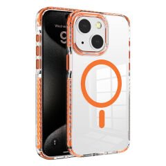 iPhone 15 Kılıf Magsafe Şarj Özellikli Airbagli Takılabilir Askı Aparatlı Nana Kapak