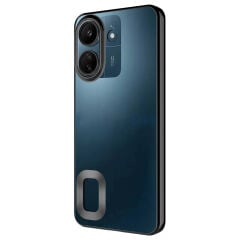 Xiaomi Poco C65 Kılıf Kamera Korumalı Logo Gösteren Omega Kapak