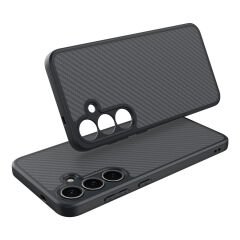 Samsung Galaxy S25 Plus Kılıf Magsafe Şarj Özellikli Karbon Fiber Tasarımlı Elnino Kapak