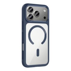 iPhone 17 Pro Max Kılıf Kablosuz Şarj Özellikli Metal Kamera Çerçeveli Tiko Kapak