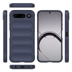 Tecno Spark 50 5G Kılıf Esnek TPU Oyuklu Arka Yüzey Tasarımlı Etnik Silikon Kapak