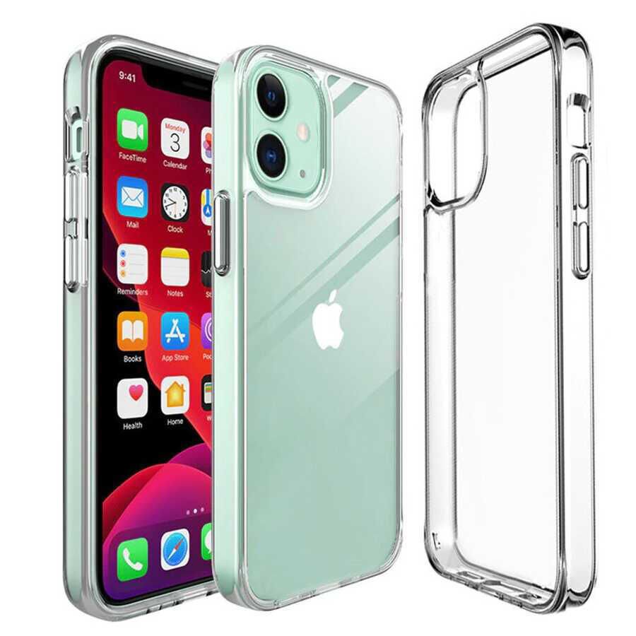 iPhone 12 Kılıf İmax Silikon Renksiz