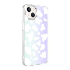 iPhone 13 Kılıf M-Blue Desenli Kapak