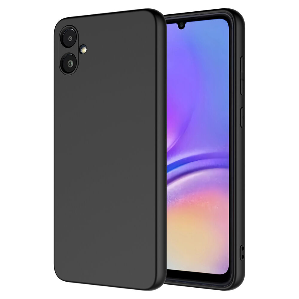Samsung Galaxy A06 Kılıf Mara Kamera Korumali Lansman Kapak Siyah