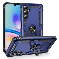 Samsung Galaxy A05S Kılıf Vega Tank Sert Yüzüklü Standlı Zırh Koruma Kapak