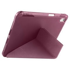 iPad 11.Nesil 2025 Kılıf Tri Folding Kalem Bölmeli Standlı Kılıf Siyah