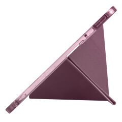 iPad 11.Nesil 2025 Kılıf Tri Folding Kalem Bölmeli Standlı Kılıf
