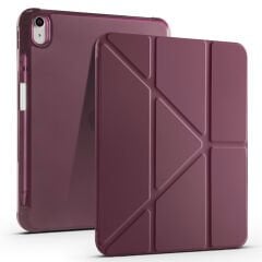 iPad 11.Nesil 2025 Kılıf Tri Folding Kalem Bölmeli Standlı Kılıf