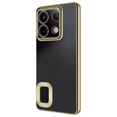 Xiaomi Redmi Note 13 Pro 5G Kılıf Kamera Korumalı Logo Gösteren Omega Kapak