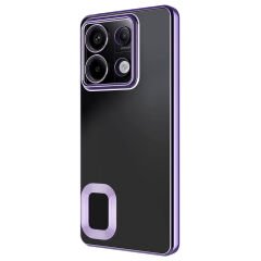 Xiaomi Redmi Note 13 Pro 5G Kılıf Kamera Korumalı Logo Gösteren Omega Kapak