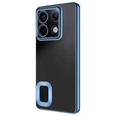 Xiaomi Redmi Note 13 Pro 5G Kılıf Kamera Korumalı Logo Gösteren Omega Kapak