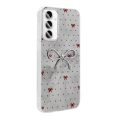 Samsung Galaxy A55 Kılıf Kamera Korumalı Figürlü Ponti Silikon Kapak Açık Mavi