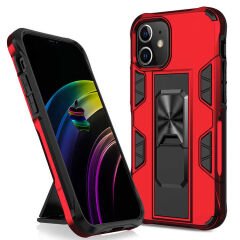 iPhone 12 Kılıf Volve Kapak Kırmızı
