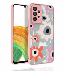 Samsung Galaxy A53 5G Desenli Kamera Korumalı Parlak Nora Kapak kılıf NO5