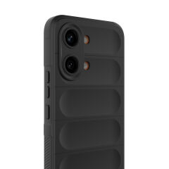 Xiaomi Poco X8 Pro Max Kılıf Esnek TPU Oyuklu Arka Yüzey Tasarımlı Etnik Silikon Kapak
