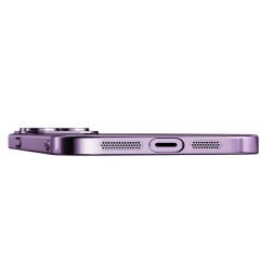 iPhone 14 Pro Kılıf Sert PC Renkli Çerçeveli Riksos Kapak