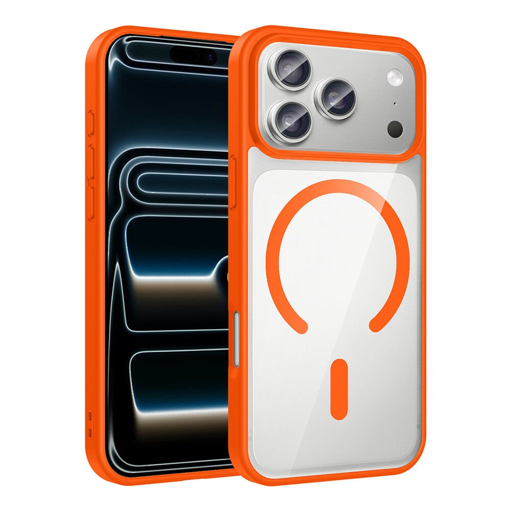 iPhone 17 Pro Max Kılıf Kablosuz Wireless Şarj Özellikli Silikon Ege Kapak