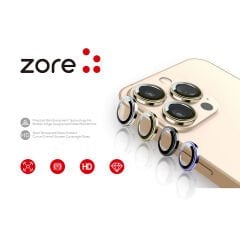 iPhone 15 CL-12 Premium Safir Kamera Lens Koruyucu