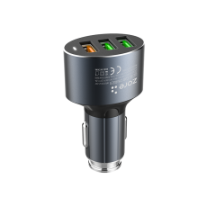 ZR-C703Q 3 Girişli Hizli Araç  Lightning İphone  Şarj Seti