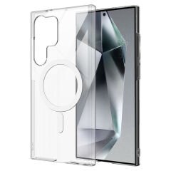 Samsung Galaxy S25 Ultra Kılıf Kamera Korumalı Magsafe Sert PC Porto Kapak