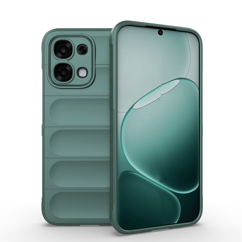 Oppo A6 Pro Kılıf Esnek TPU Oyuklu Arka Yüzey Tasarımlı Etnik Silikon Kapak