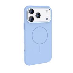 iPhone 17 Pro Max Kılıf Kablosuz Şarj Özellikli Metal Kamera Çerçeveli Edi Silikon Kapak
