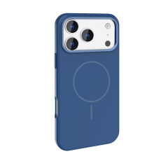 iPhone 17 Pro Max Kılıf Kablosuz Şarj Özellikli Metal Kamera Çerçeveli Edi Silikon Kapak