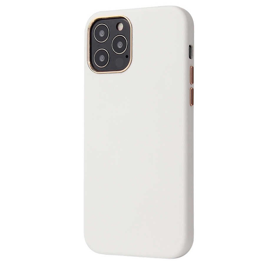 iPhone 12 Pro Max Kılıf Eyzi Kapak Beyaz