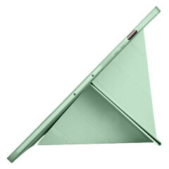 Samsung Galaxy Tab S10 Plus Kılıf Tri Folding Kalem Bölmeli Standlı Kılıf Mor