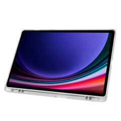 Samsung Galaxy Tab S10 Plus Kılıf Tri Folding Kalem Bölmeli Standlı Kılıf Mor