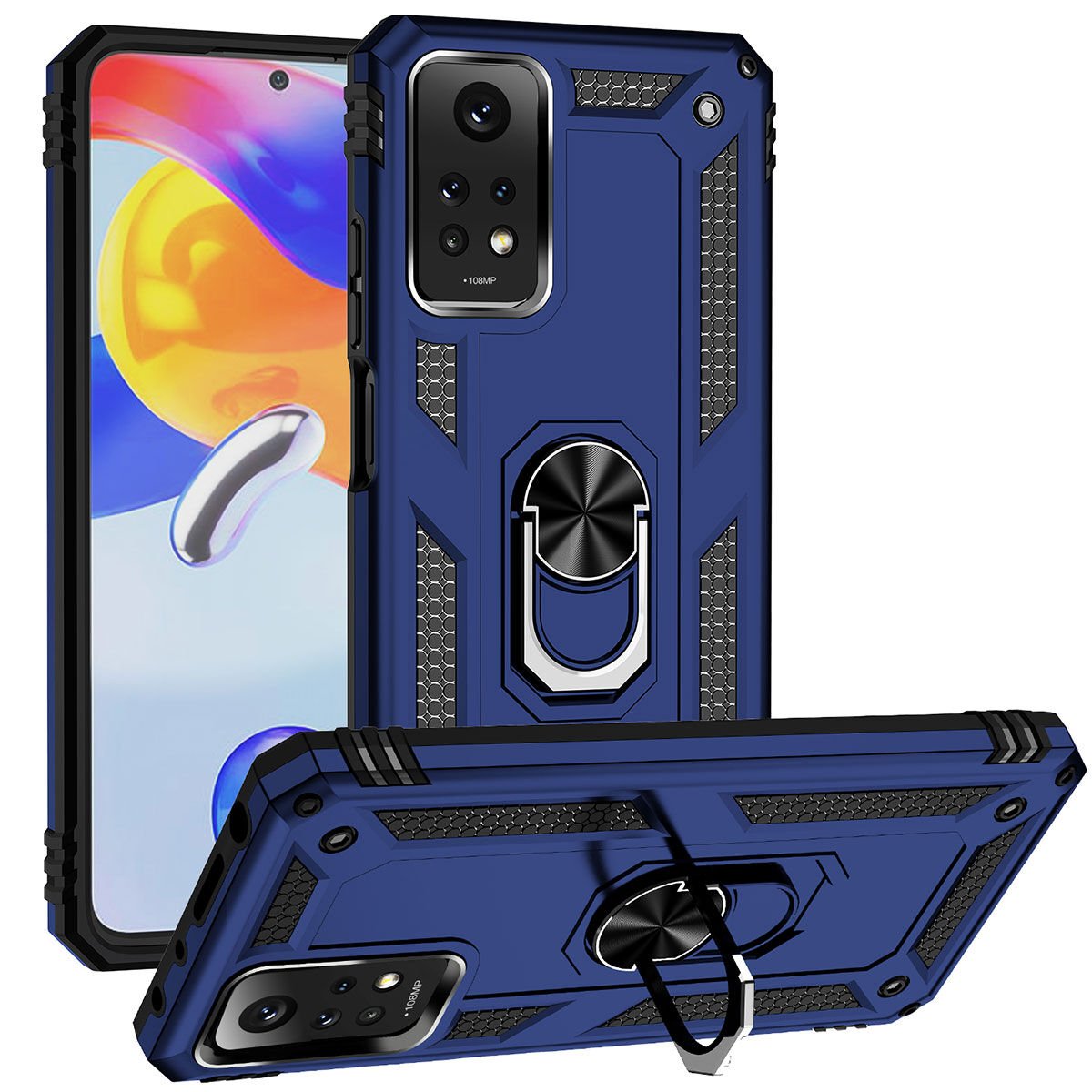 Xiaomi Redmi Note 12 Pro 4G Vega Kapak kılıf Mavi