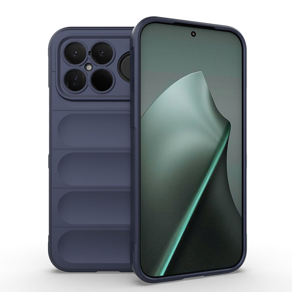 Xiaomi Poco F8 Ultra Kılıf Esnek TPU Oyuklu Arka Yüzey Tasarımlı Etnik Silikon Kapak