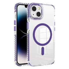 iPhone 13 Kılıf Magsafe Şarj Özellikli Airbagli Takılabilir Askı Aparatlı Nana Kapak