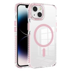 iPhone 13 Kılıf Magsafe Şarj Özellikli Airbagli Takılabilir Askı Aparatlı Nana Kapak