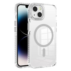 iPhone 13 Kılıf Magsafe Şarj Özellikli Airbagli Takılabilir Askı Aparatlı Nana Kapak
