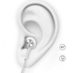 Sport Serisi Su Geçirmez Sesle Kontrol Bluetooth Kulaklık Zr57 Beyaz