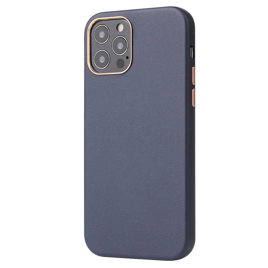 iPhone 12 Pro Max Kılıf Eyzi Kapak Lacivert