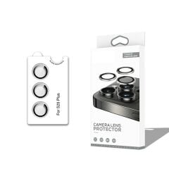 Samsung Galaxy S25 Plus CL-12 Premium Safir Parmak İzi Bırakmayan Anti-Reflective Kamera Lens Koruyucu