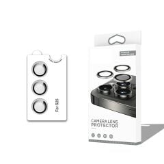 Samsung Galaxy S25 CL-12 Premium Safir Parmak İzi Bırakmayan Anti-Reflective Kamera Lens Koruyucu